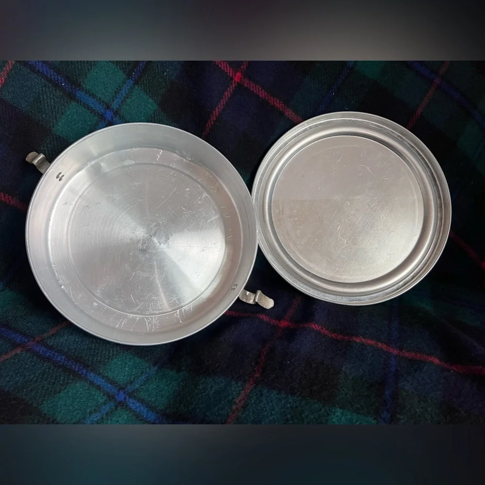 Vintage USA 3pc CAKE Regal CARRIER Aluminum PIE